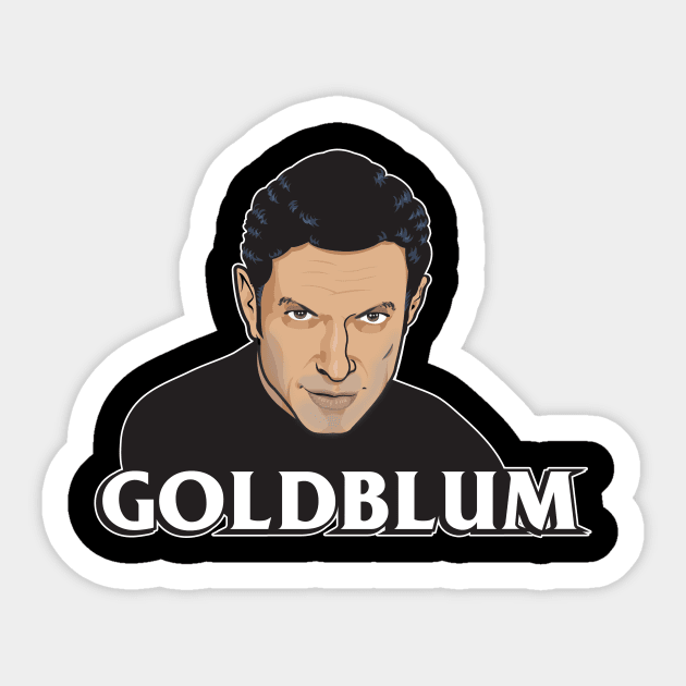 Jeff Goldblum Sticker by tsengaus